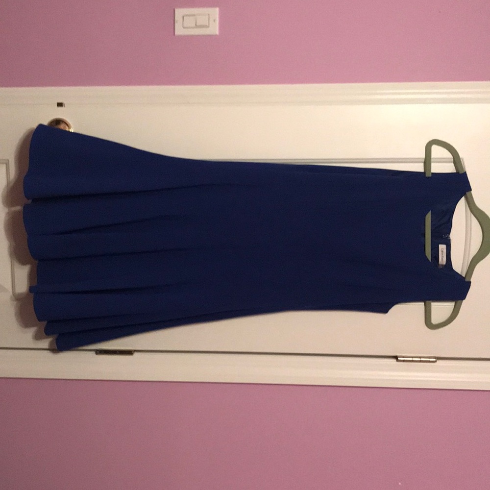 Calvin Klein blue dress